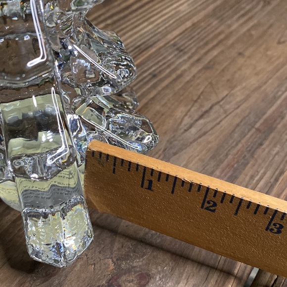 Pottery Barn Solid Thick Glass Tiered Sparkling Crystal Christmas Tree - Picture 16 of 16